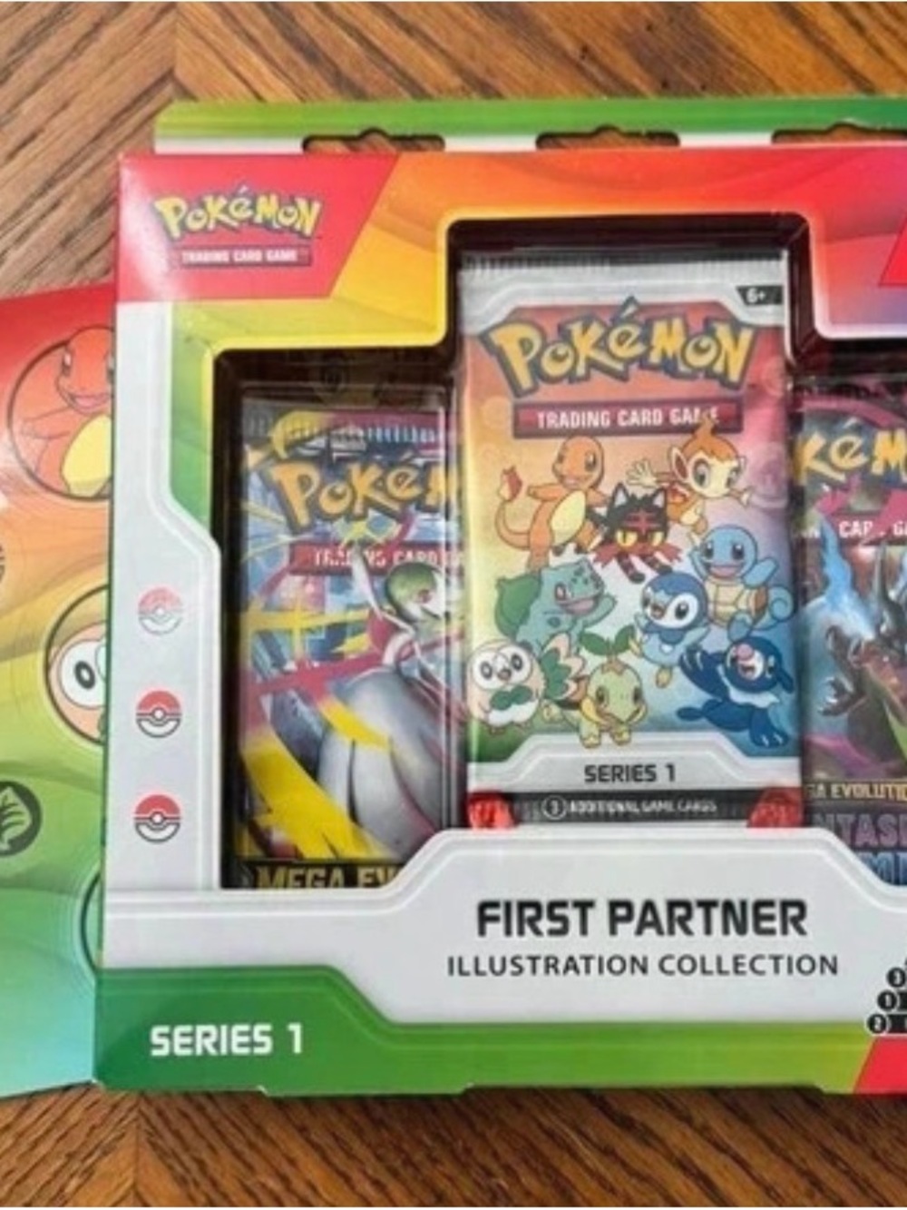 Pokemon First Partner Illustration Collection - Green, Red, Yellow, Blue
